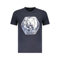 Blu Baumwoll-T-Shirt für Herren