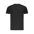 Schwarzes Baumwoll-T-Shirt für Herren