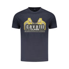 Blu Baumwoll-T-Shirt für Herren