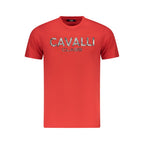 Rosso Baumwoll-T-Shirt für Herren
