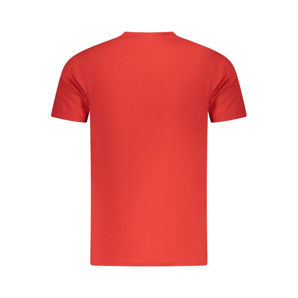 Rosso Baumwoll-T-Shirt für Herren