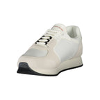 Weißer Herren-Sneaker aus Polyurethan