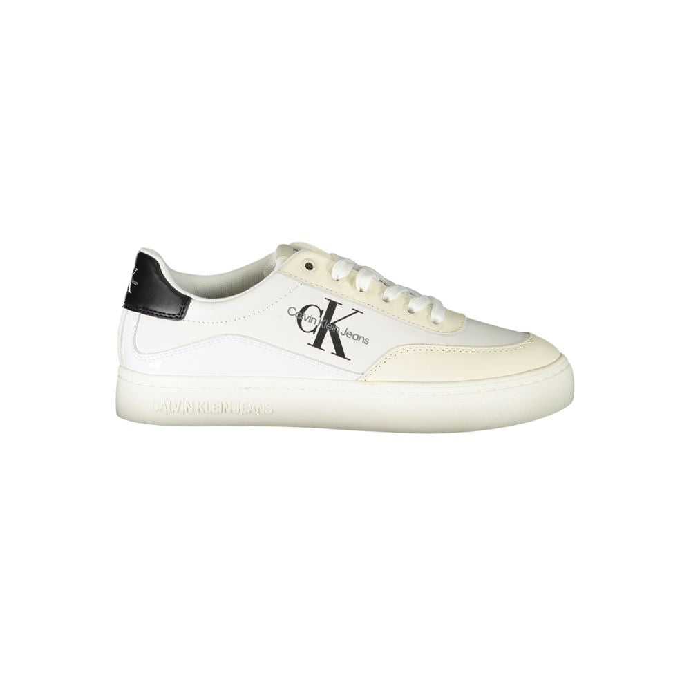 Bianco Poliuretano Donna Sneaker