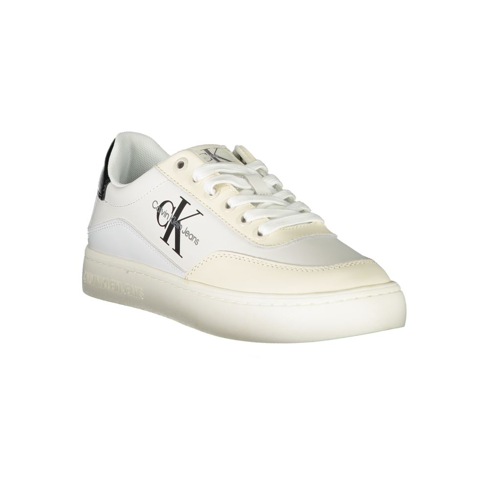 Bianco Poliuretano Donna Sneaker