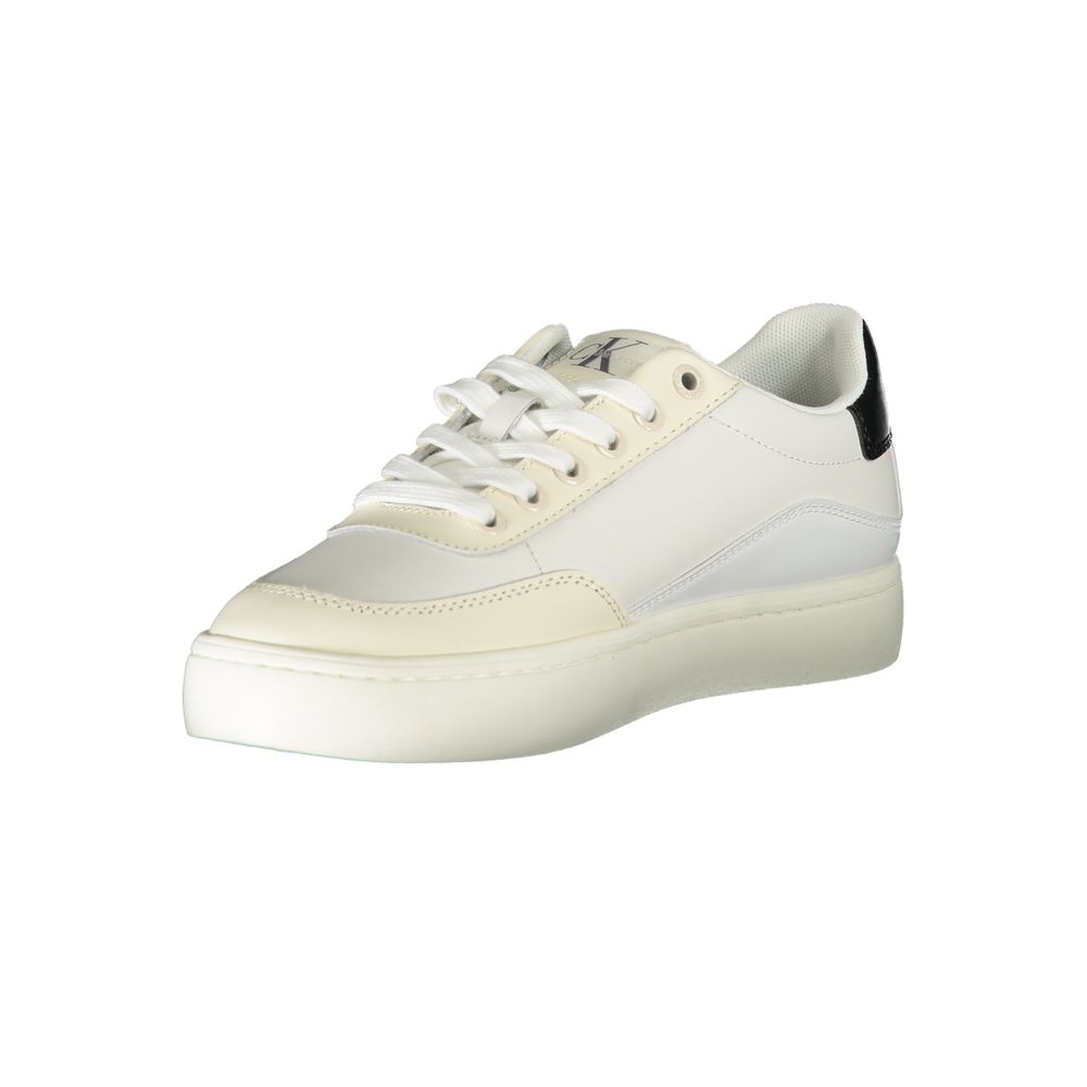 Bianco Poliuretano Donna Sneaker