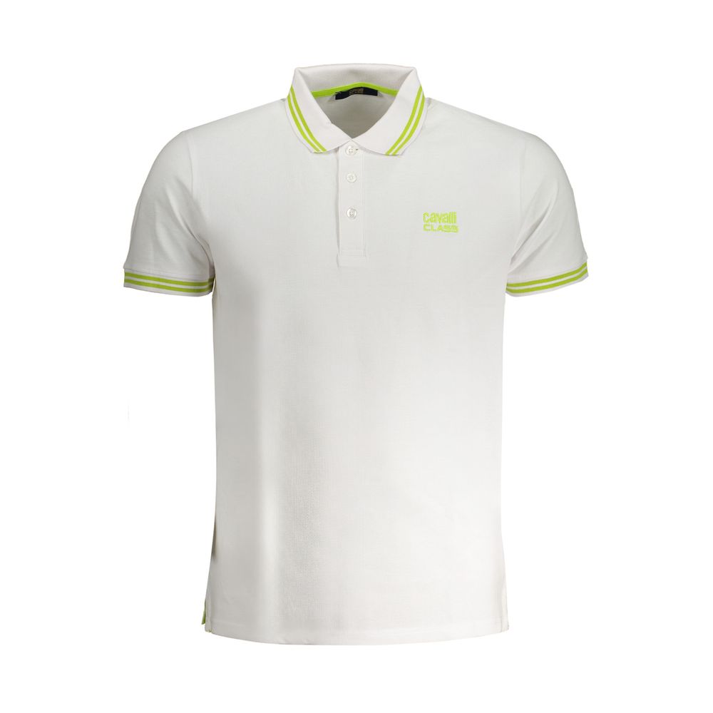 Weißes Poloshirt aus Baumwolle für Herren