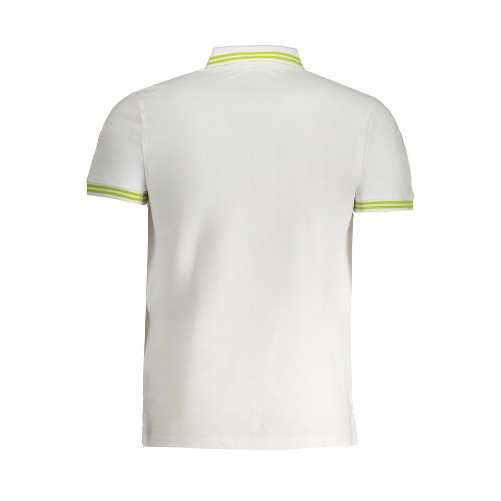 Weißes Poloshirt aus Baumwolle für Herren