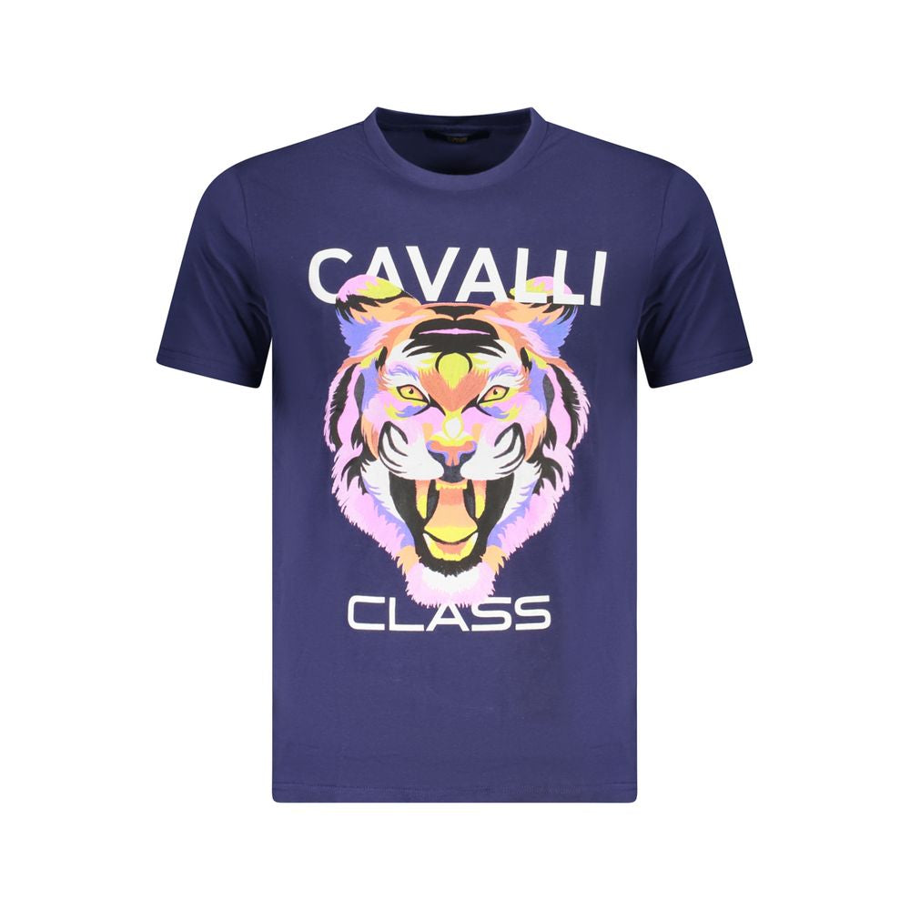 Blu Baumwoll-T-Shirt für Herren