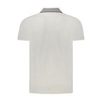 Grigio Baumwoll-Herrenpoloshirt