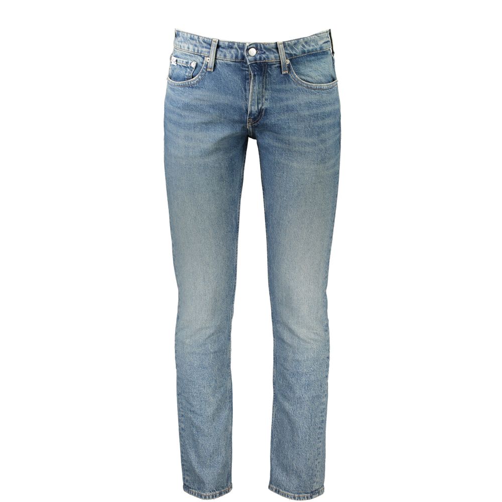 Blaue Slim-Fit-Jeans für Herren