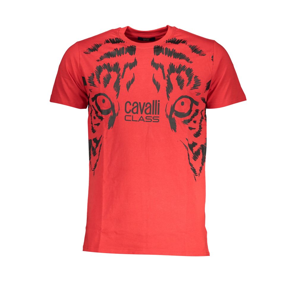 Rosso Baumwoll-T-Shirt für Herren