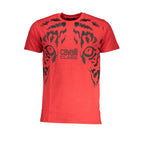 Rosso Baumwoll-T-Shirt für Herren