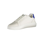 Weiße Leder-Sneaker für Herren