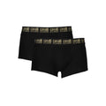 Schwarz Baumwolle Männer Boxer