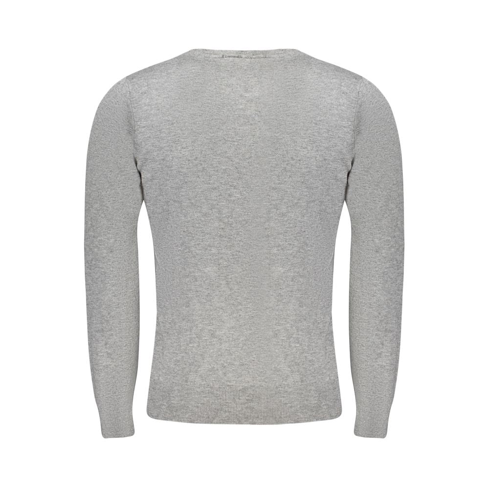 Grigio Viscose Herrenpullover