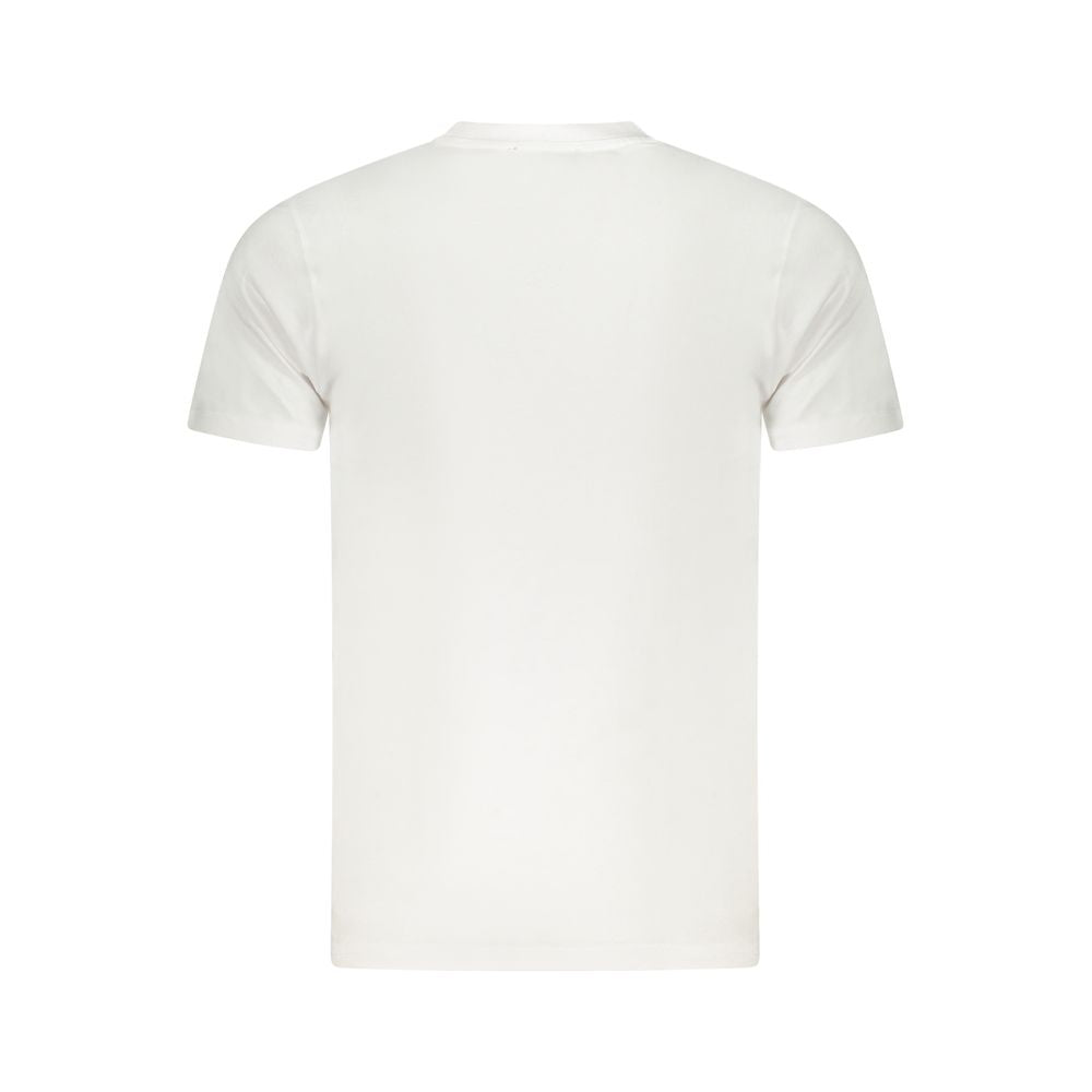 Weißes Baumwoll-T-Shirt für Herren