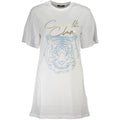 Weißes Baumwoll-T-Shirt