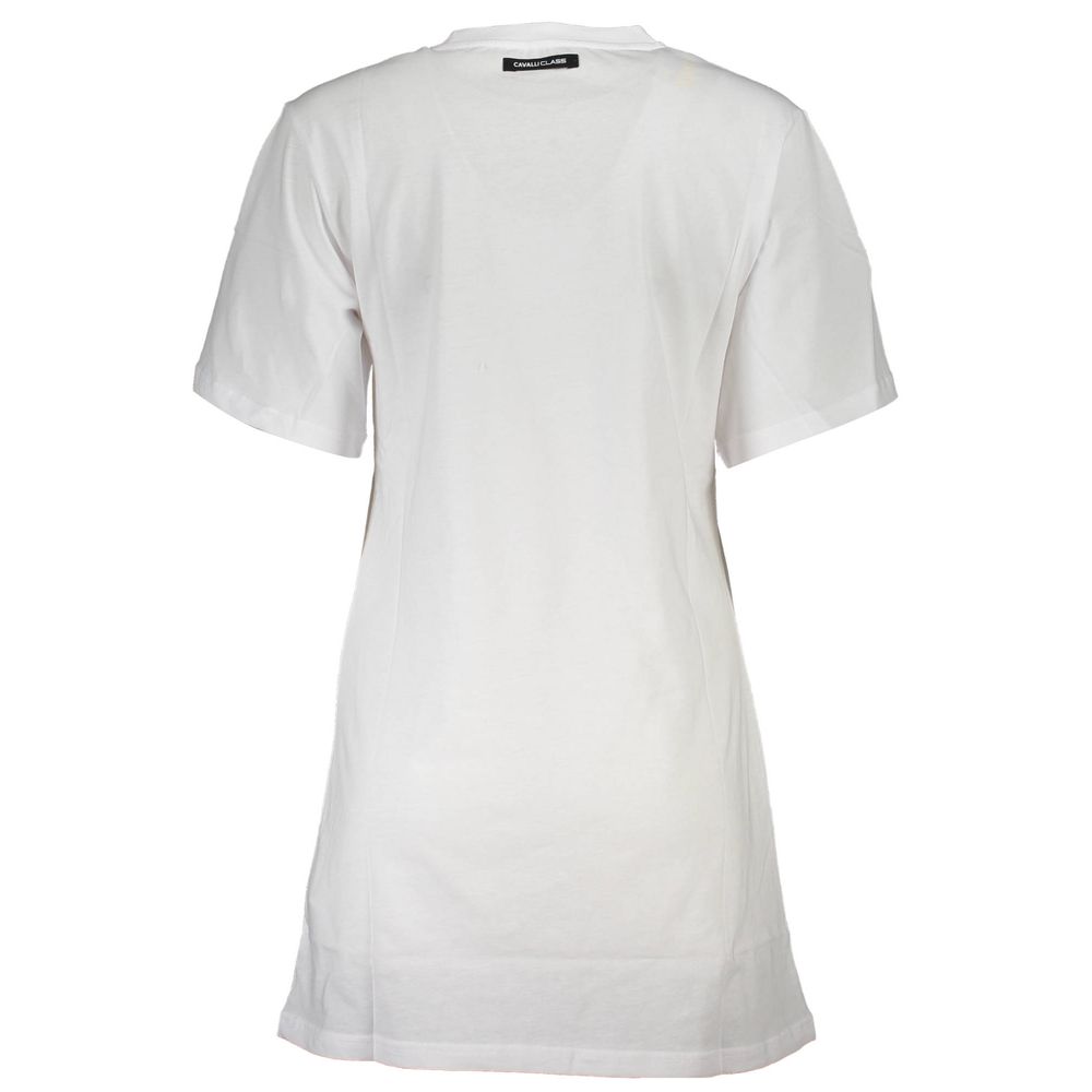 Weißes Baumwoll-T-Shirt