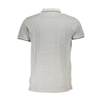 Grigio Baumwoll-Herrenpoloshirt