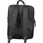 Schwarzer Polyethylen-Rucksack