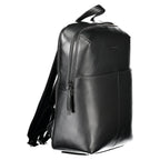 Schwarzer Polyethylen-Rucksack