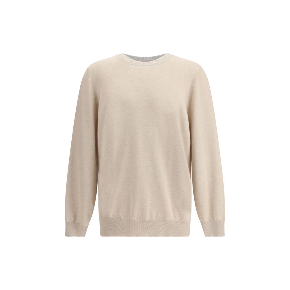 Beiger Kaschmirpullover