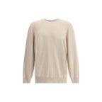 Beiger Kaschmirpullover