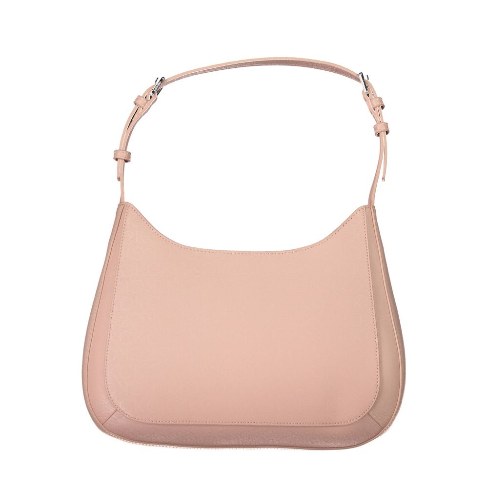 Rosa Polyester Handtasche