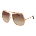 Beige Sonnenbrille aus Metall 1062243