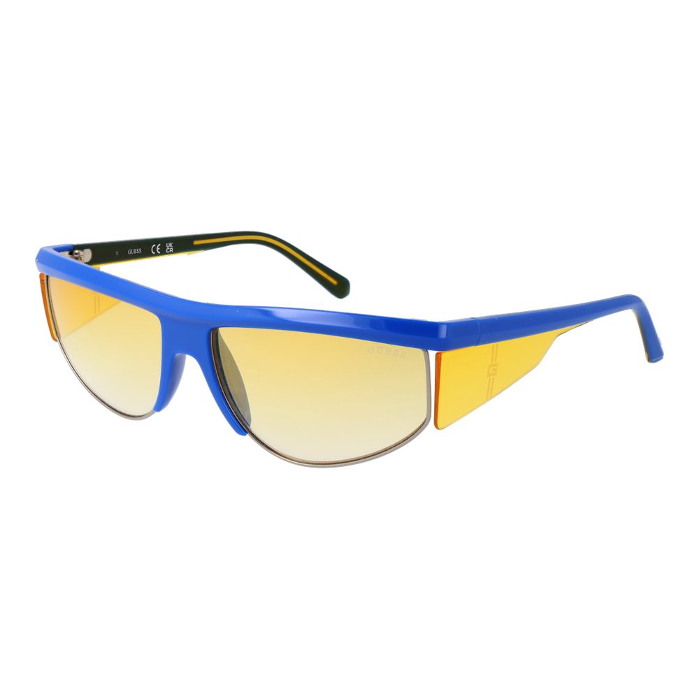 Blaue Sonnenbrille aus Kunststoff Guess