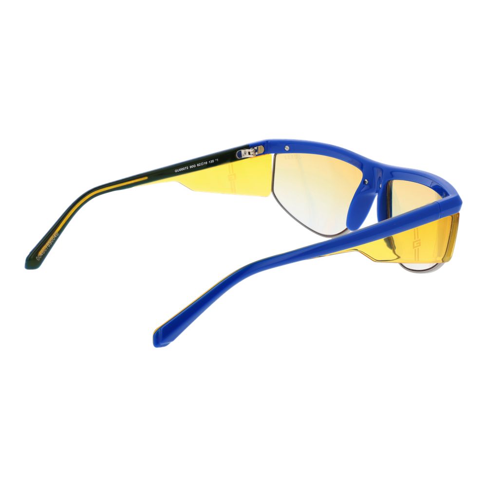 Blaue Sonnenbrille aus Kunststoff Guess