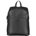 Schwarzer Polyester-Rucksack
