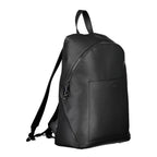 Schwarzer Polyester-Rucksack