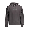 Schwarzer Herren-Hoodie aus Baumwolle