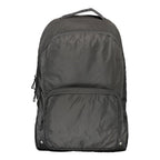 Schwarzer Polyester-Rucksack