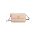Rosa Polyurethane Damen Handtasche