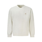 Weißes Herren-Sweatshirt aus Baumwolle