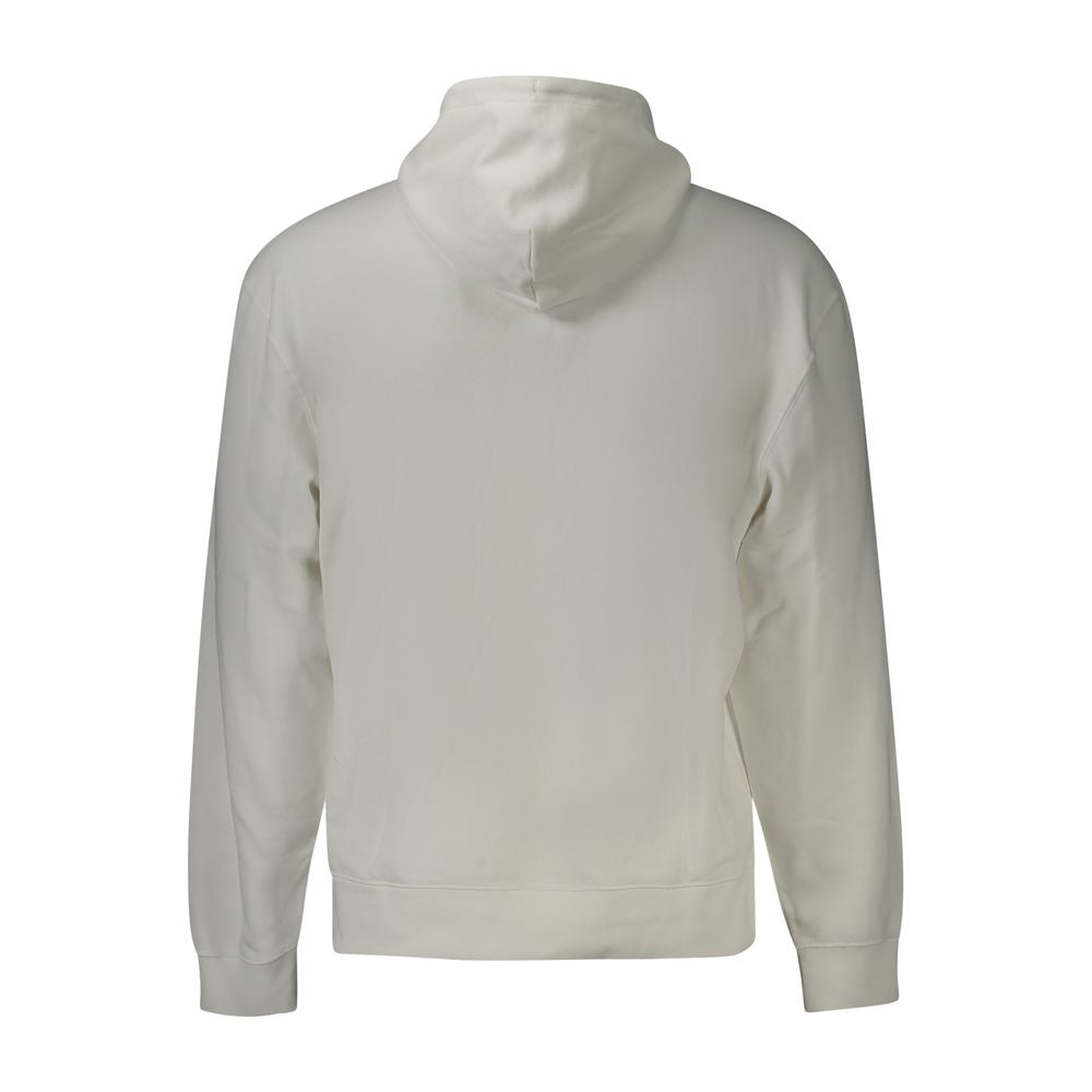 Weißes Herren-Sweatshirt aus Baumwolle