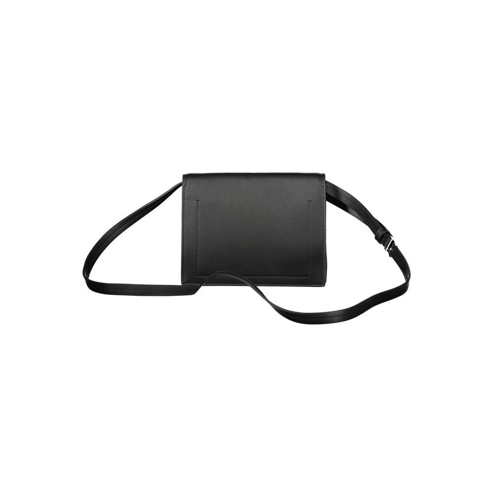 Nero Poliuretano Schultertasche für Damen