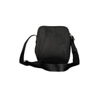 Schwarze Polyester Handtasche