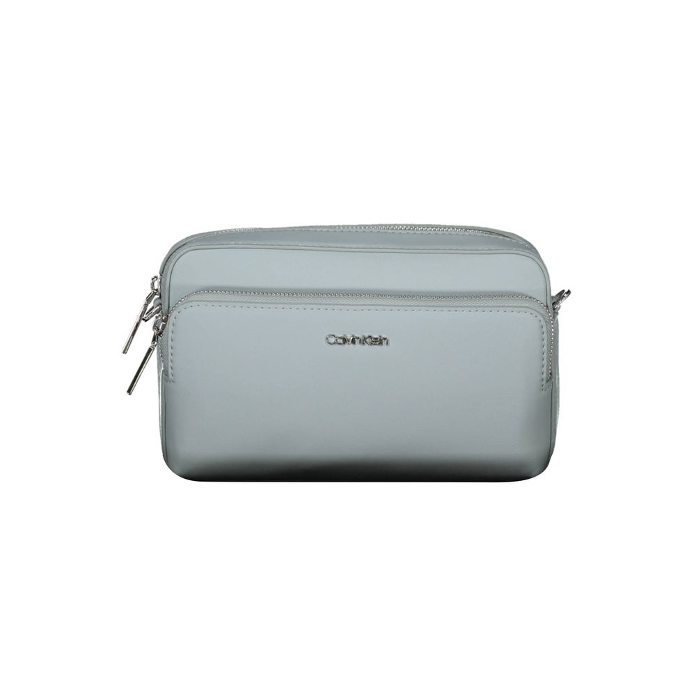 Blaue Polyester Handtasche