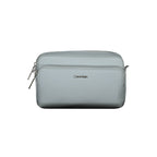 Blaue Polyester Handtasche