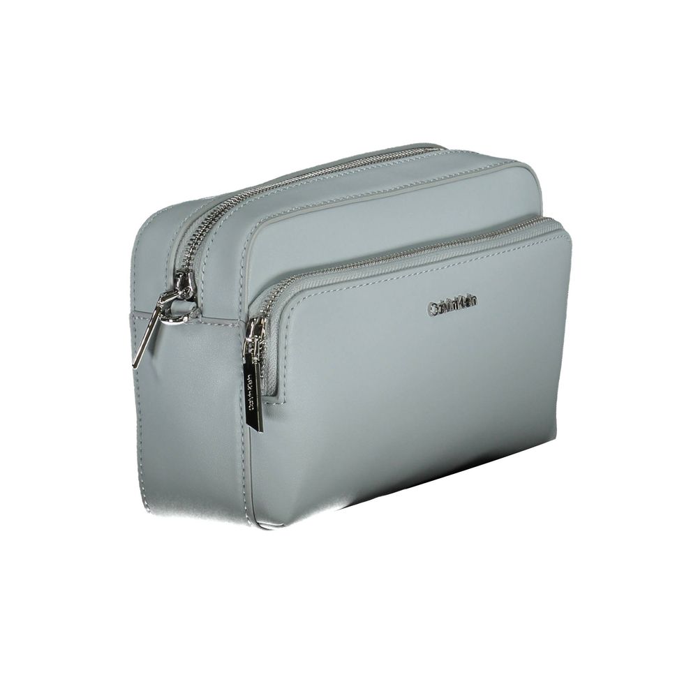 Blaue Polyester Handtasche