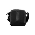 Schwarze Polyester Handtasche