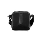 Schwarze Polyester Handtasche