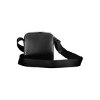 Schwarze Polyester Handtasche