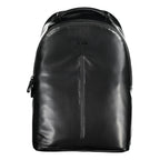 Schwarzer Rucksack aus Polyester für Herren