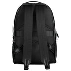Schwarzer Rucksack aus Polyester für Herren