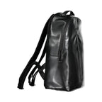 Schwarzer Rucksack aus Polyester für Herren