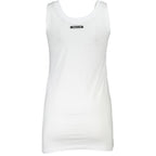 Weißes Baumwoll-T-Shirt